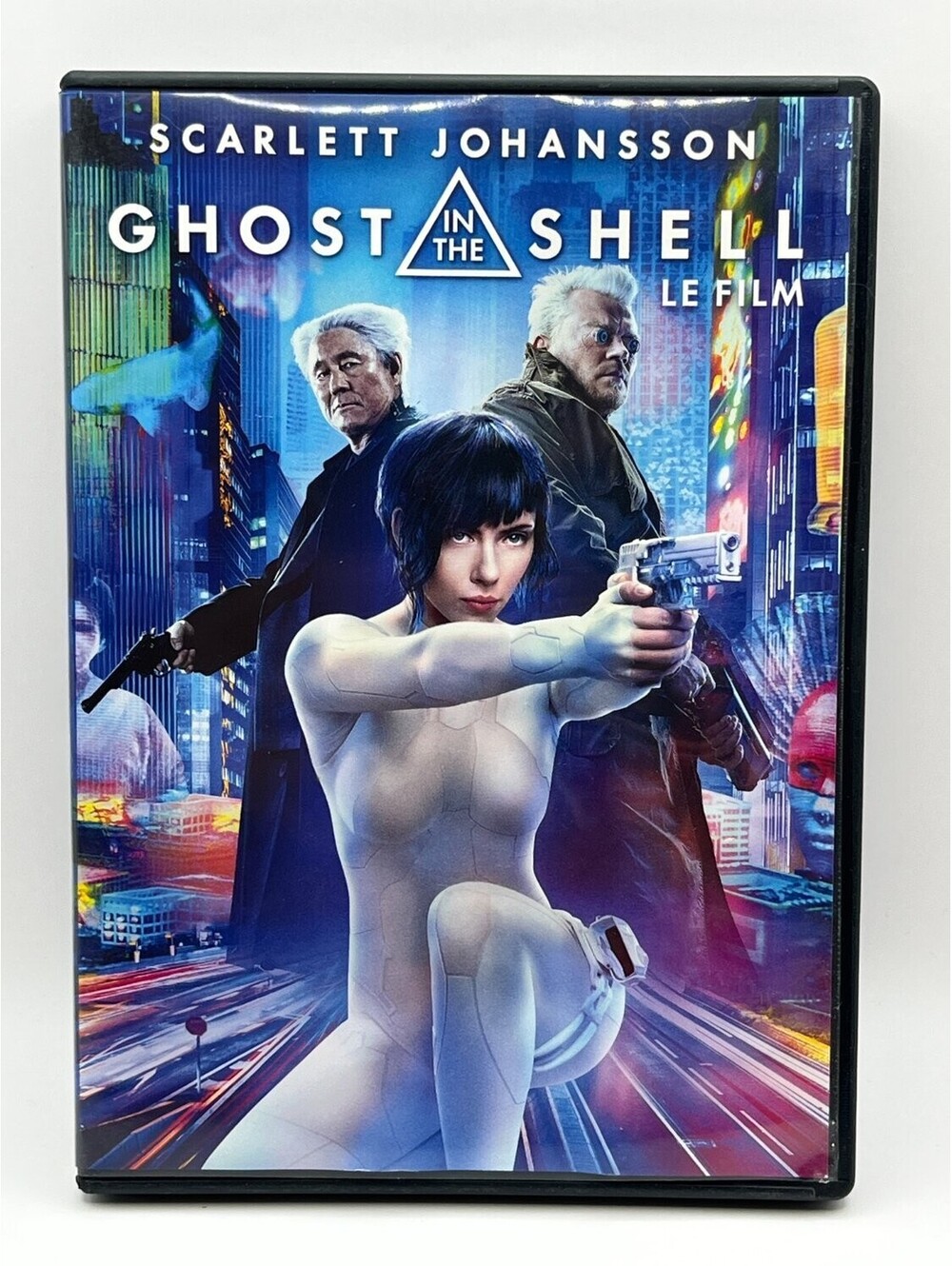 Ghost in the Shell DVD Widescreen Scarlett Johansson Sci-Fi & Rupert Sanders